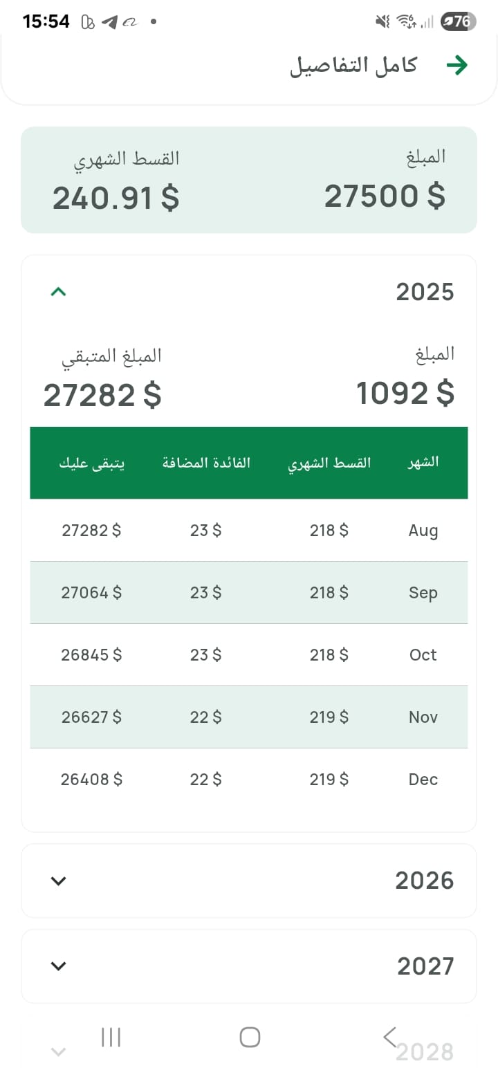 لقطة شاشة تطبيق عقار شامي 3